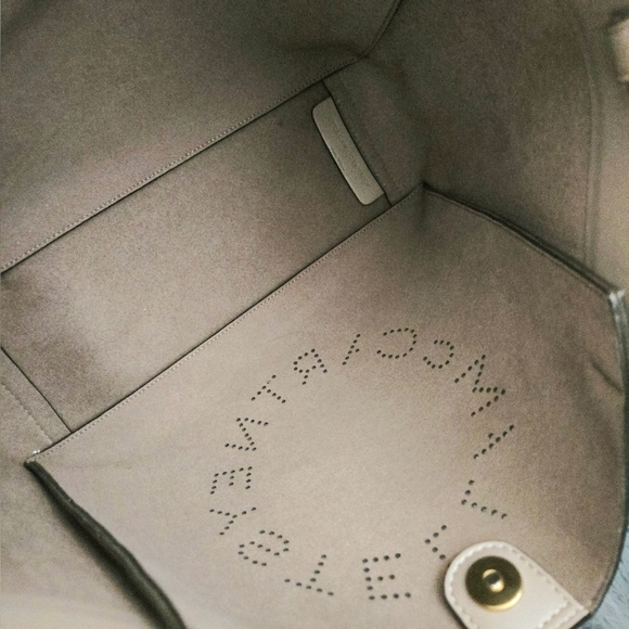 Authentic STELLA MCCARTNEY Logo‎ Set Tote Wristlet Dustbag Shoulder Crossbody - Picture 10 of 16